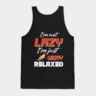 I'm not lazy Tank Top